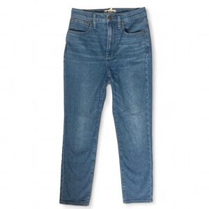 Madewell | The Perfect Vintage Crop Jeans 25 Summerweight Hemp High Rise Jeans